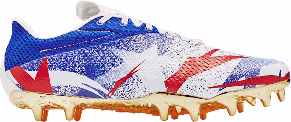 安德玛 Blur MC LE '美国'款橄榄球鞋 3023721-400 Buy 安德玛 Blur MC LE '美国'款橄榄球鞋 3023721-400