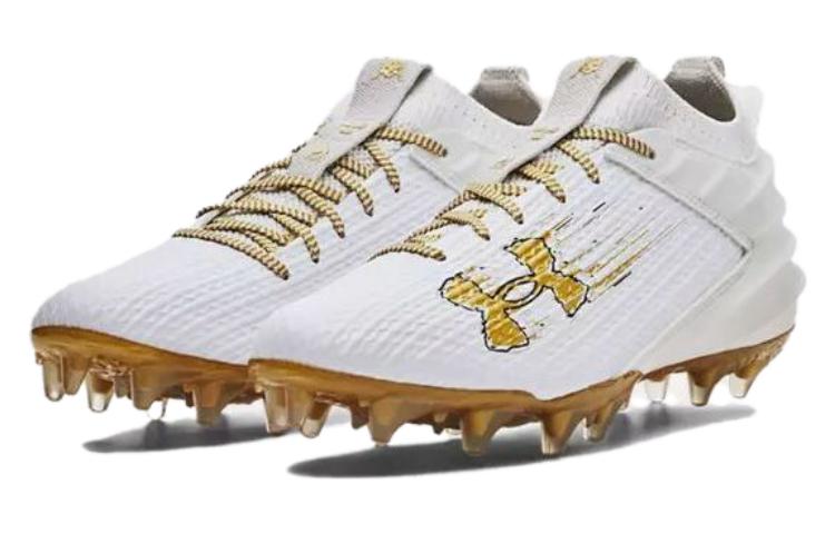 Lookbook Under Armour Blur Smoke 2.0 MC 'Putih Emas Metalik' 3026330-106