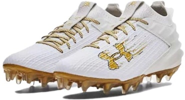 UA ブラー スモーク 2.0 MC 白/メタリックゴールド 3026330-106 Lookbook UA ブラー スモーク 2.0 MC 白/メタリックゴールド 3026330-106