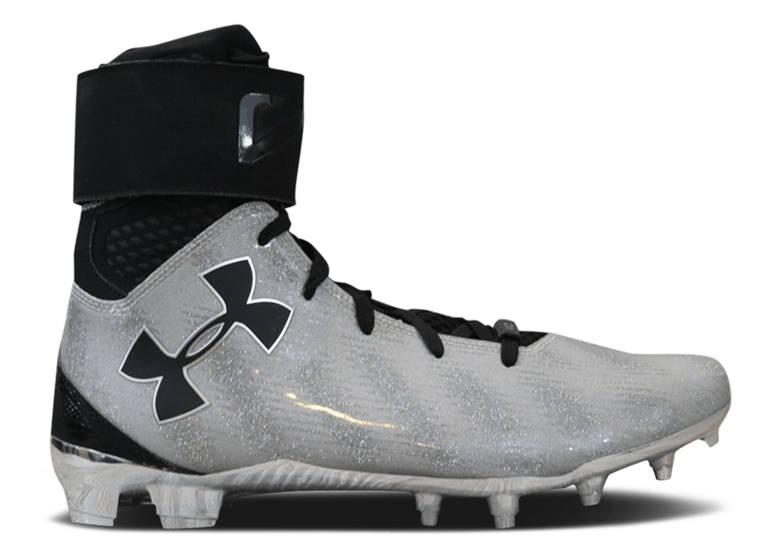 Under Armour C1N MC Football Cleat 'Silver' 1269640-200