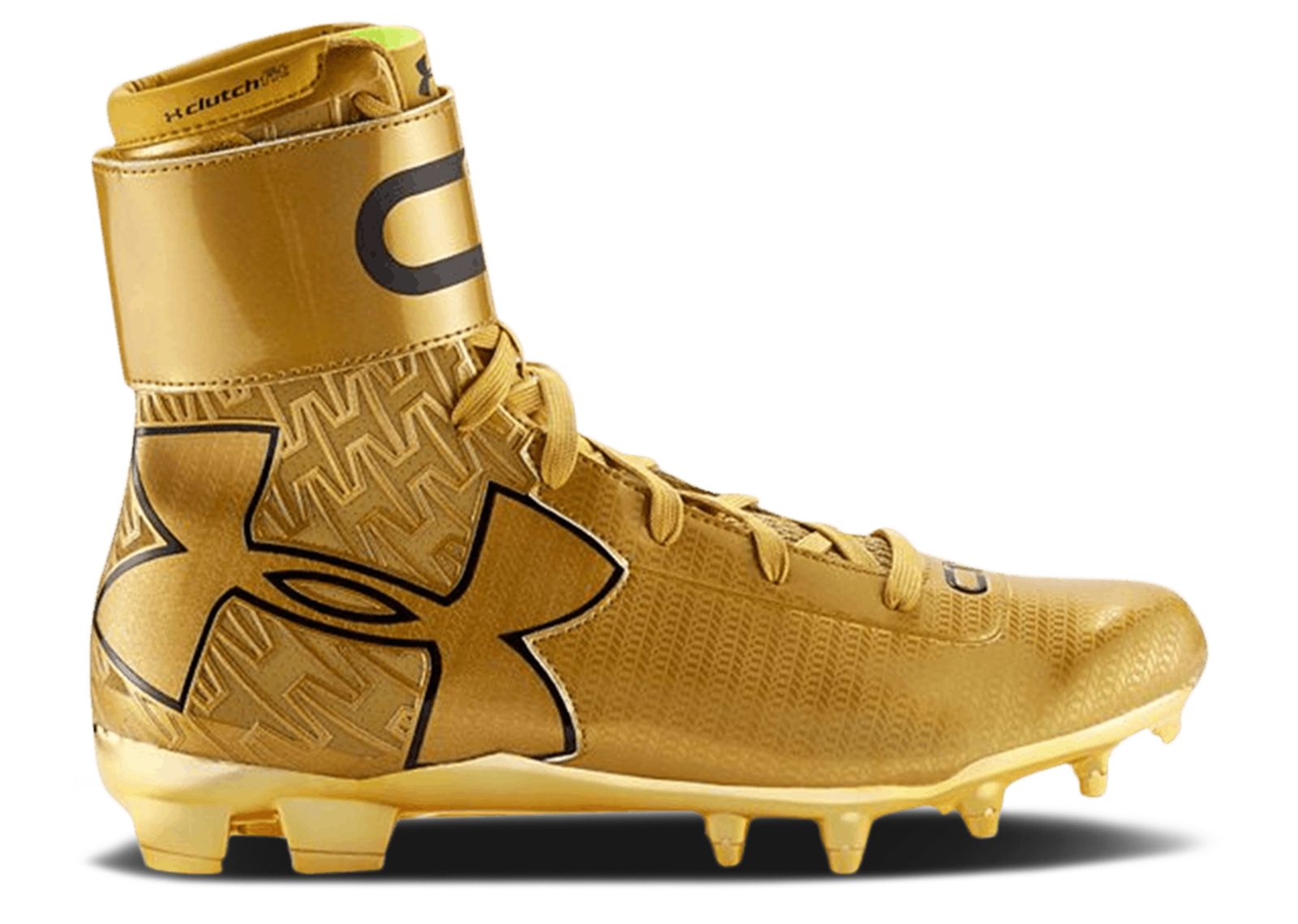 Under Armour C1N MC Rush Football Cleats 'Gold' 1270172-795
