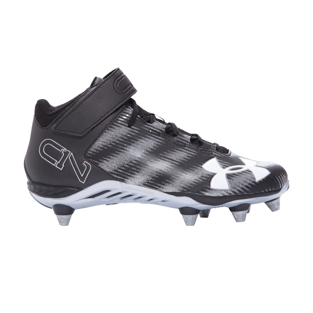 Under Armour C1N Mid Wide 'Black Metallic Silver' 1275483-001