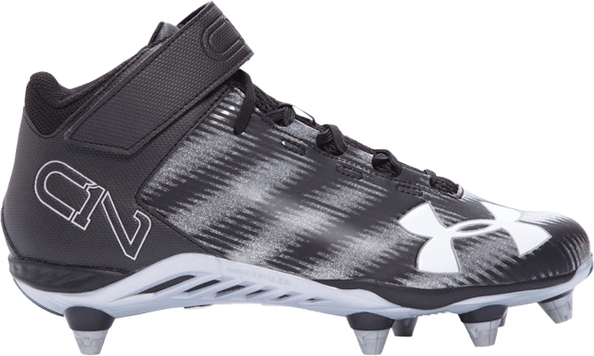 Under Armour C1N Mid Wide 'Black Metallic Silver' 1275483-001 Buy Under Armour C1N Mid Wide 'Black Metallic Silver' 1275483-001