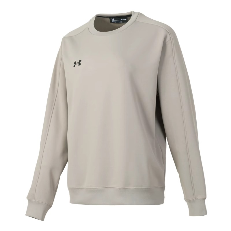 Under Armour Casual Crewneck Pullover Sweatshirt Unisex Grey Beige 24600304-203
