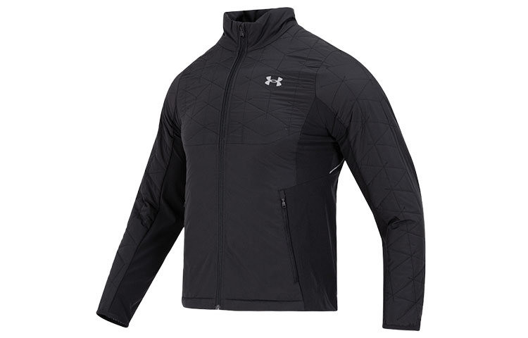 Order Under Armour CG Reactor VLAP Golf Hybrid Jaket Hitam Berinsulasi. 1364642-002