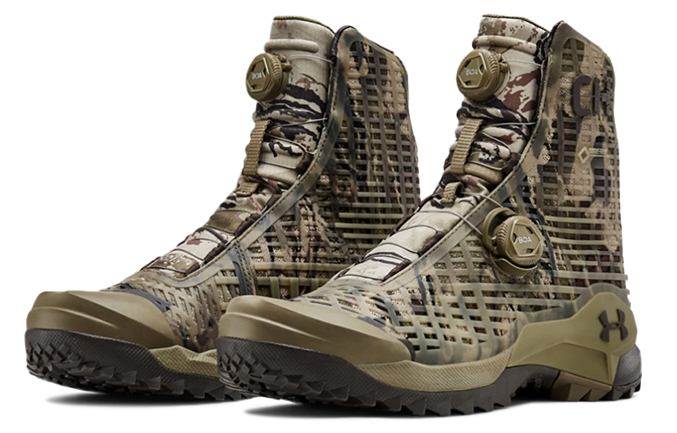 Lookbook Under Armour CH1 GORE-TEX Boot Pemburuan 'Ridge Reaper Camo Barren' 3020768-300