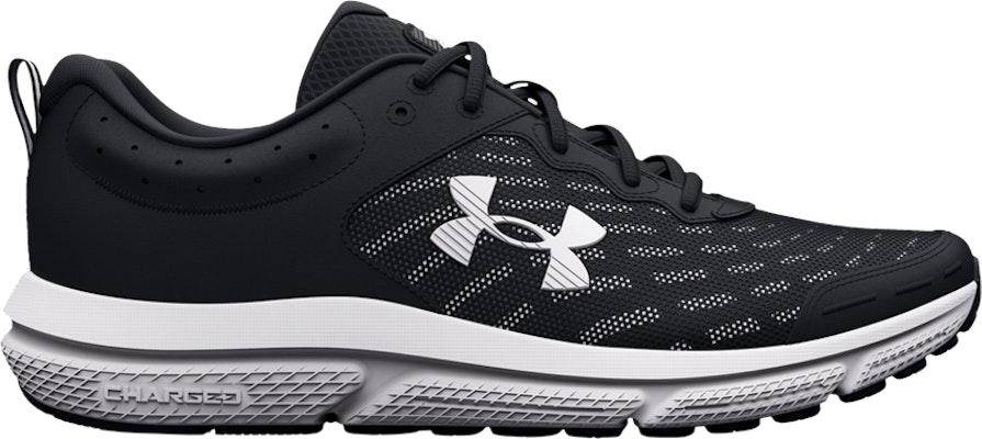 Under Armour Charged Assert 10 4E Wide 'Black White' 3026176-001 Buy Under Armour Charged Assert 10 4E Wide 'Black White' 3026176-001