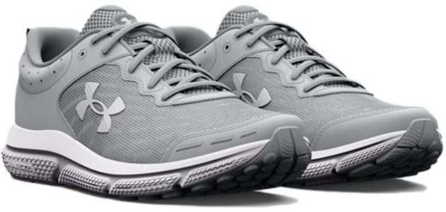 Under Armour Charged Assert 10 4E Wide 'Gris Claro' 3026176-100 Lookbook Under Armour Charged Assert 10 4E Wide 'Gris Claro' 3026176-100