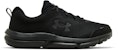 Under Armour Charged Assert 10 4E Wide 'Hitam Sepenuhnya' 3026176-002