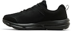 Lookbook Under Armour Charged Assert 10 4E Wide 'Hitam Sepenuhnya' 3026176-002