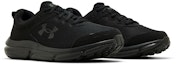 Cheap Under Armour Charged Assert 10 4E Wide 'Hitam Sepenuhnya' 3026176-002
