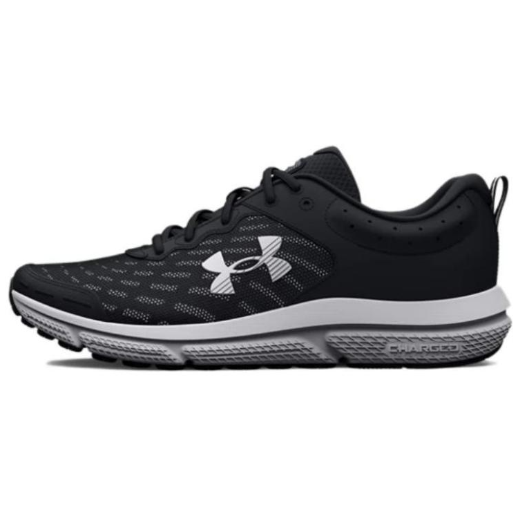 Under Armour Charged Assert 10 6E Wide 'Black White' 3026177-001