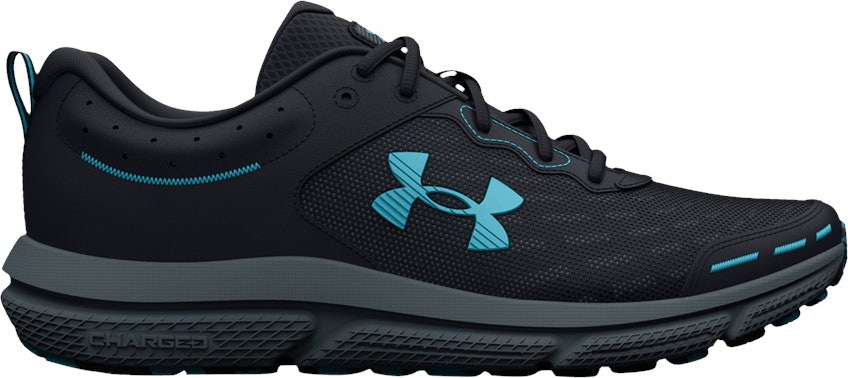Under Armour Charged Assert 10 'Black Blue Surf' - 3026175-003