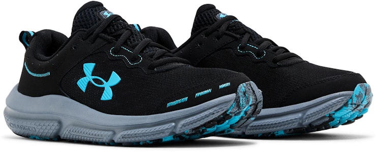 언더아머 차지드 어썰트 10 '블랙 블루 서프' (Under Armour Charged Assert 10 'Black Blue Surf') 3026175-003 Cheap 언더아머 차지드 어썰트 10 '블랙 블루 서프' (Under Armour Charged Assert 10 'Black Blue Surf') 3026175-003