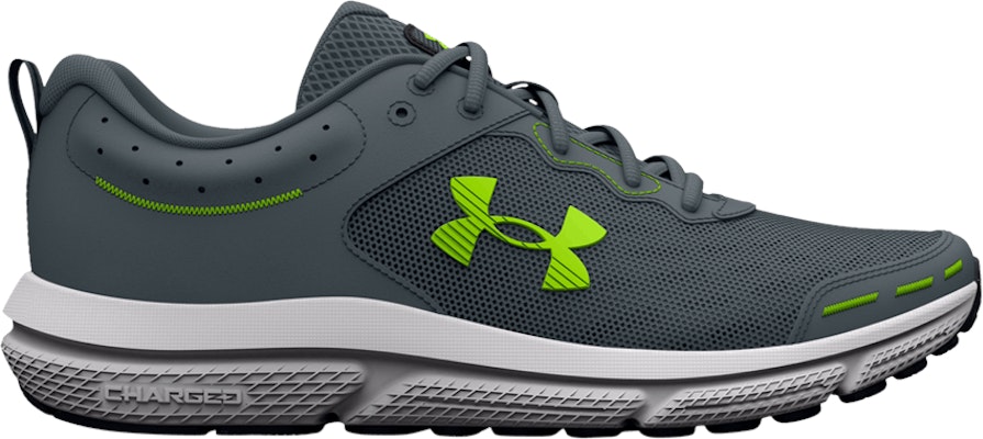 Under Armour Charged Assert 10 'Gravel Lime Surge' 3026175‑100