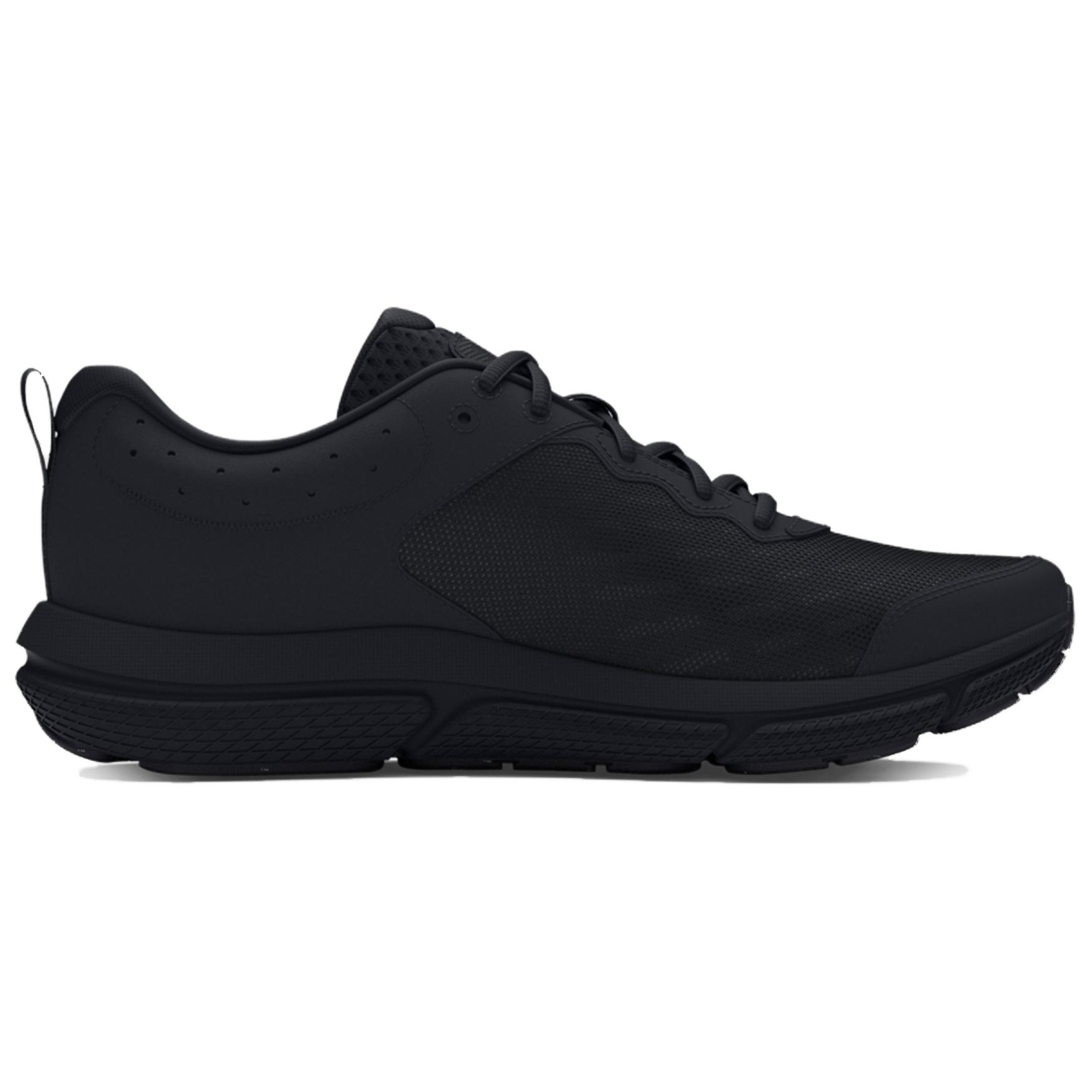 Lookbook Under Armour Charged Assert 10 'Triple Black' Lelaki Hitam Penuh 3026175-004