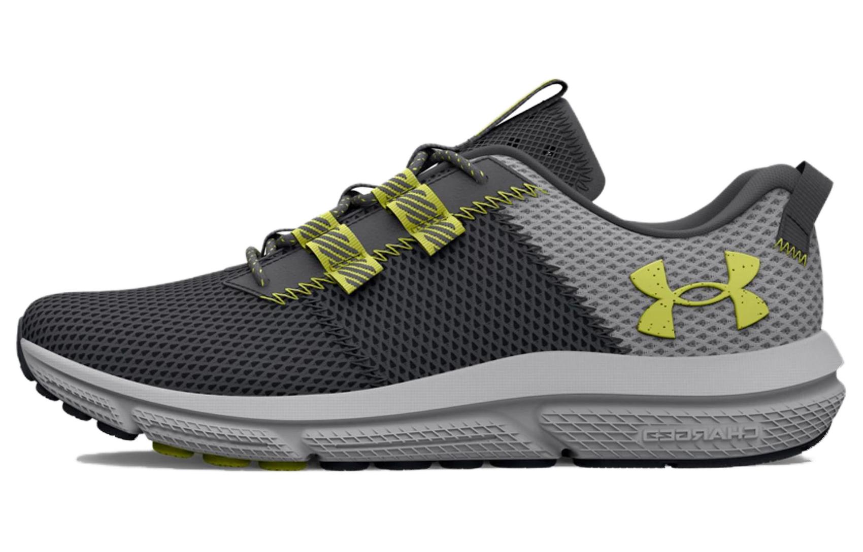 Buy 언더아머 차지드 어썰트 5050 '젯그레이 라임옐로우' 3026448-100