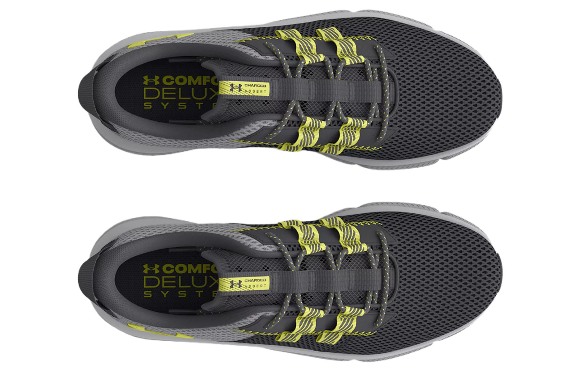 UA Charged Assert 5050 'Jet Grey Lime Yellow' 圖 4