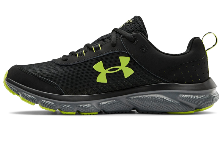 Under Armour Charged Assert 8 'Black Hyper Green' 3021952-005