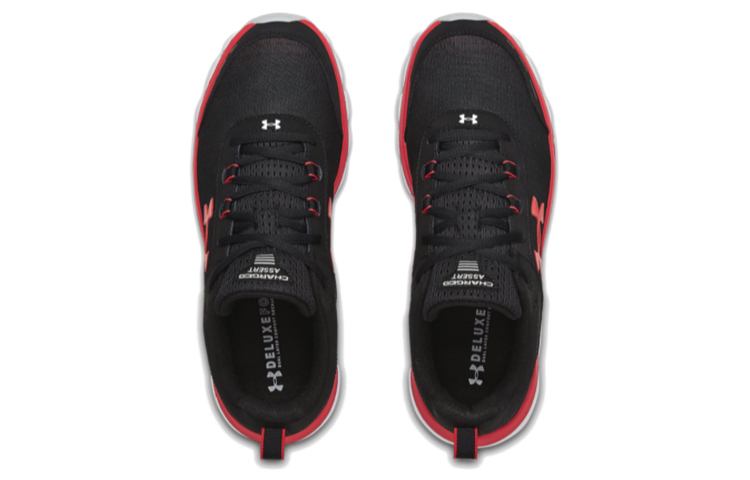 UA Charged Assert 8 Sneakers Black/Pink 圖 4