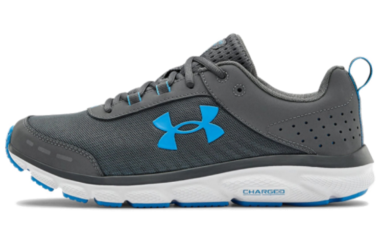 Buy Under Armour Charged Assert 8 Sepatu Olahraga Abu/Biru 3021952-109