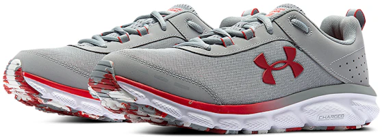 Lookbook Under Armour Charged Assert 8 Marble 低筒 跑步鞋 男款 摩登灰