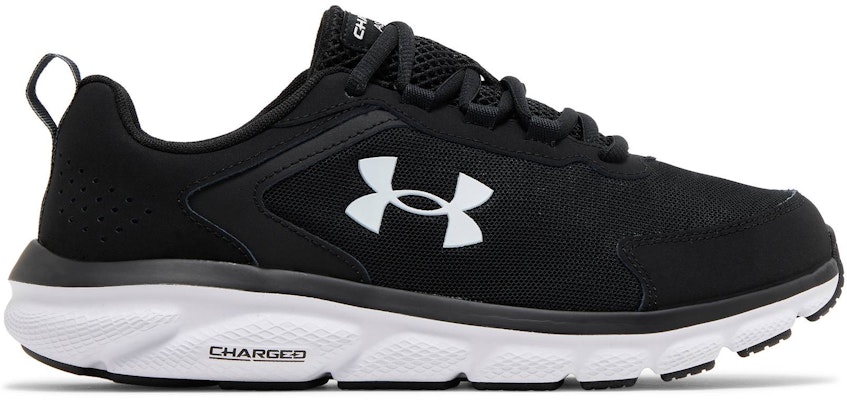Under Armour Charged Assert 9 4E Wide 'Black White' 3024857-001 Buy Under Armour Charged Assert 9 4E Wide 'Black White' 3024857-001