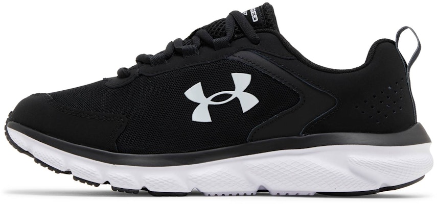 Under Armour Charged Assert 9 4E Wide 'Hitam Putih' 3024857-001 Lookbook Under Armour Charged Assert 9 4E Wide 'Hitam Putih' 3024857-001