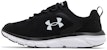언더아머 차지드 어썰트9 4E 와이드 블랙/화이트 3024857-001
