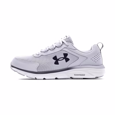 UA Charged Assert 9 4E Wide 'Mod Grey White'