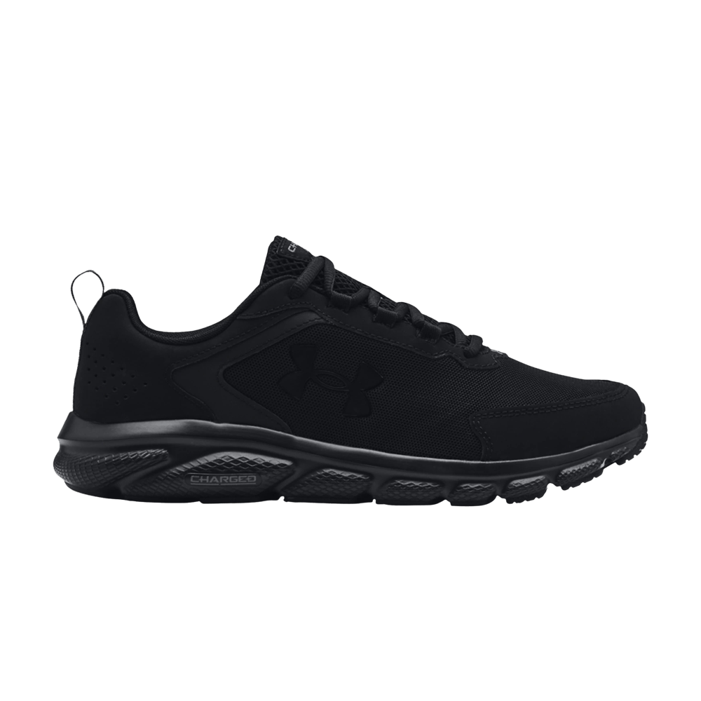 Under Armour Charged Assert 9 4E Wide 'Triple Black' 3024857-002