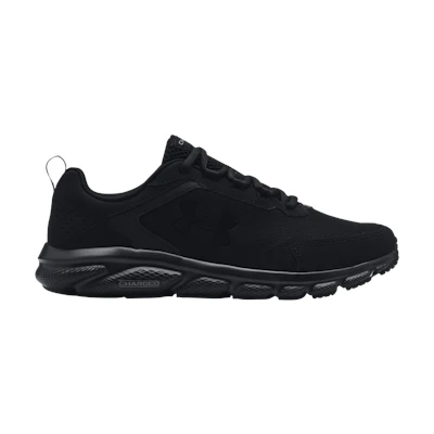 UA Charged Assert 9 4E Wide 'Triple Black'