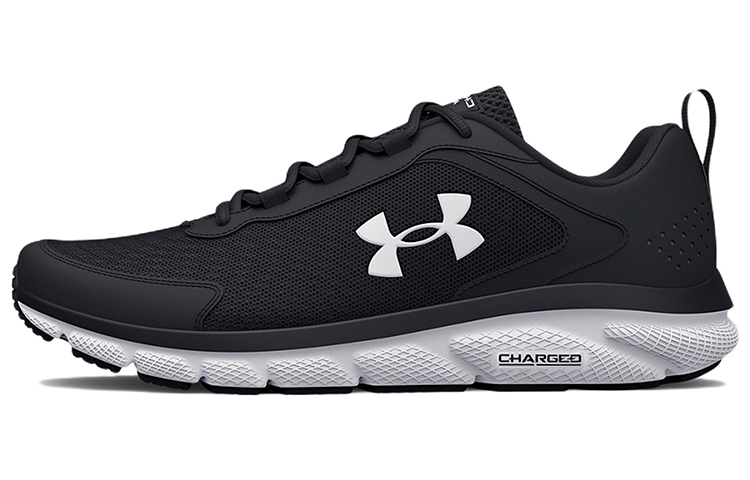 Buy 언더아머 차지드 어썰트 9 6E 와이드 (블랙/화이트) 3025418-001