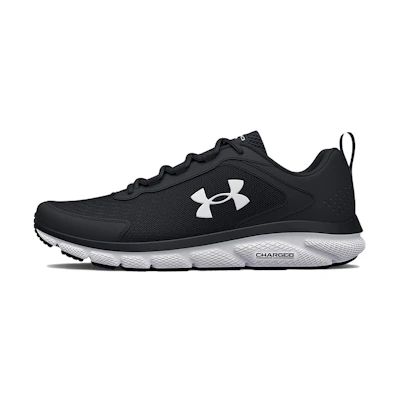 UA Charged Assert 9 6E Wide 'Black White'