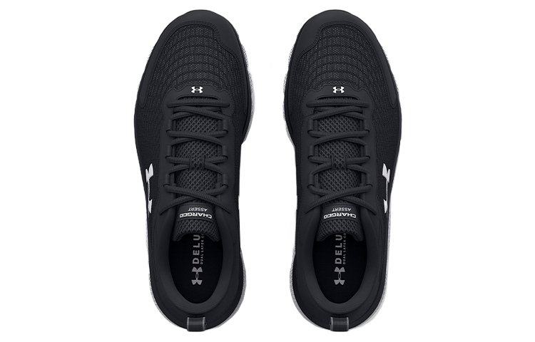 UA Charged Assert 9 6E Wide 'Black White' 圖 4