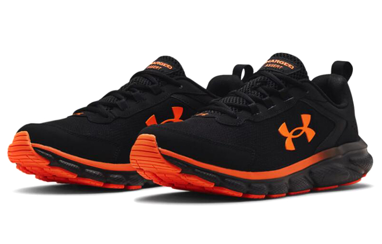 Lookbook Under Armour Charged Assert 9 "Schwarz Orange" 3024590-005