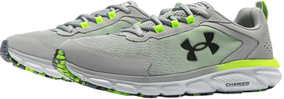Lookbook Under Armour Charged Assert 9 Mbl TW 防滑耐磨 低筒 跑步鞋 摩登灰