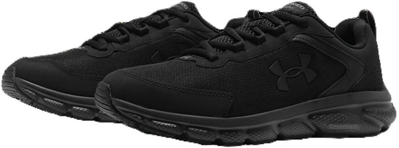 Under Armour Charged Assert 9 TW 休閒緩震 低筒 跑步鞋 男款 純黑 Shop Under Armour Charged Assert 9 TW 休閒緩震 低筒 跑步鞋 男款 純黑