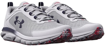 Under Armour Charged Assert 9 Kasut Lari 'Putih Biru' 3026743-100 Lookbook Under Armour Charged Assert 9 Kasut Lari 'Putih Biru' 3026743-100