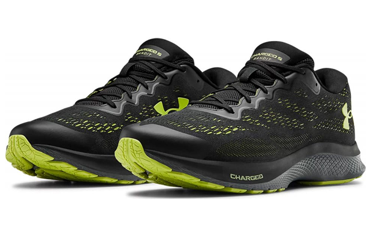 Lookbook Under Armour Charged Bandit 6 ''Nero Verde Citrino'' 3023019-004