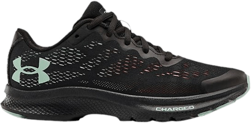 Grade School Under Armour Charged Bandit 6 Black Mint 3023922