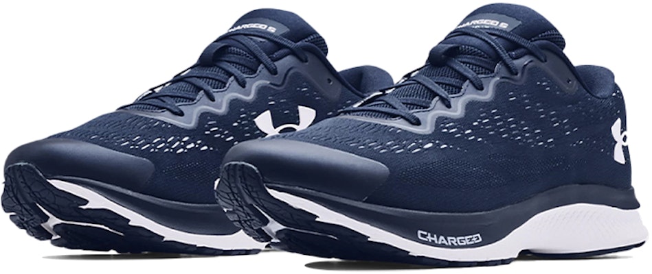 Under Armour Charged Bandit 6 'Navy White' 3023019-403 Lookbook Under Armour Charged Bandit 6 'Navy White' 3023019-403