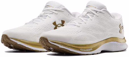 Lookbook Under Armour Charged Bandit 6 ''Weiß Gold Metallic Glanz'' 3023019-102