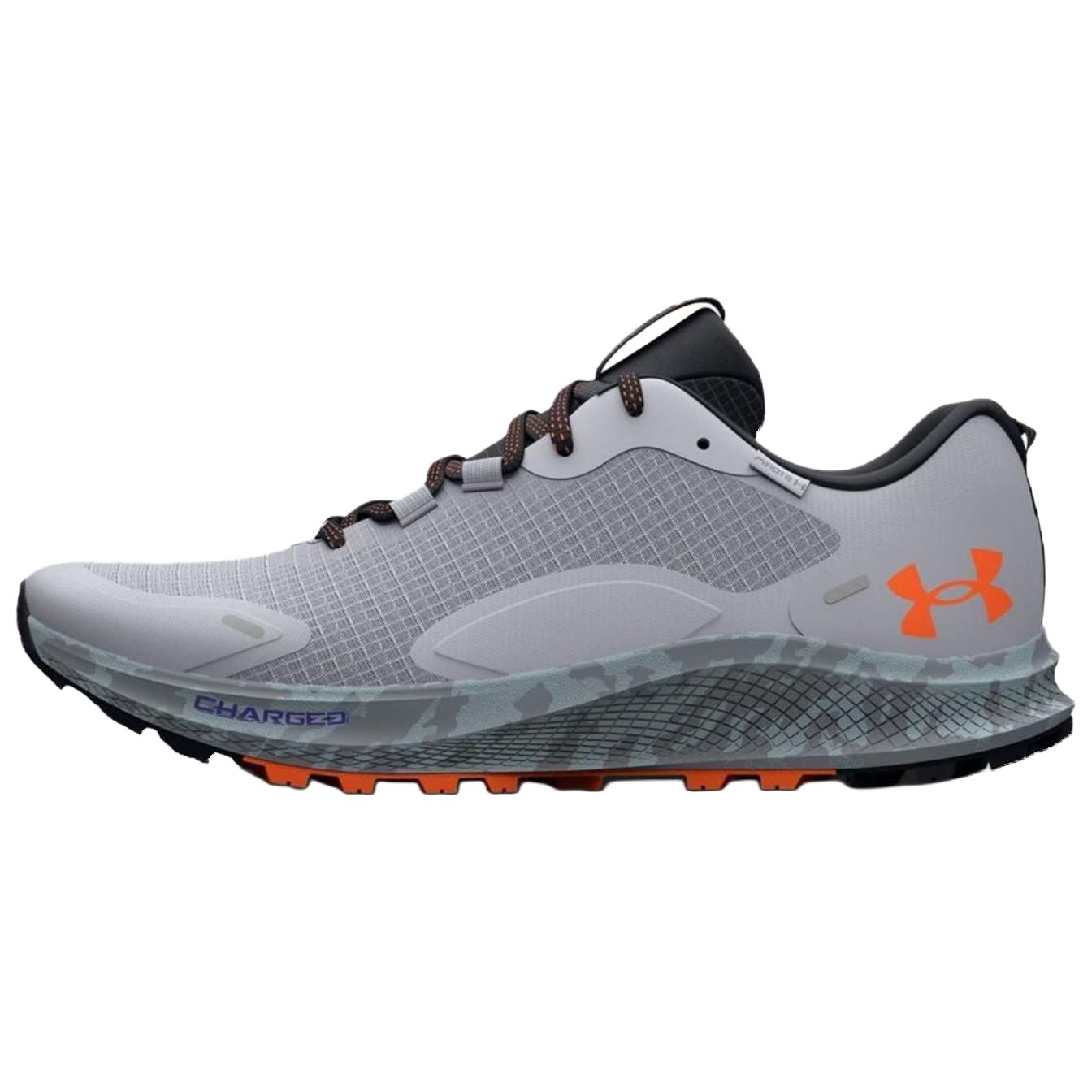 Under Armour Charged Bandit Trail 2 Low-Top Running Shoes Gray Comfortable 3024725-100