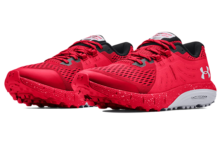 Lookbook Under Armour Charged Bandit Trail 'Merah Semangka' 3021951-601