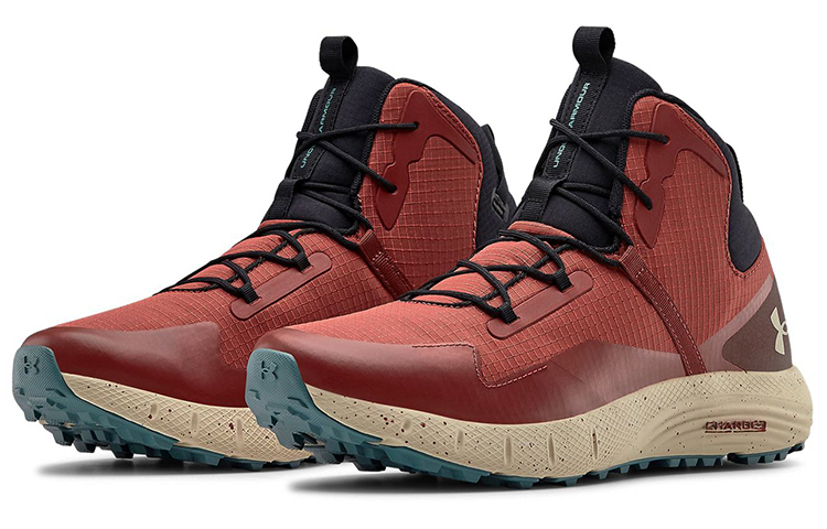 Lookbook Under Armour Charged Bandit Trek 'Cinna Red' Lelaki 3023308-600