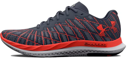 Under Armour Charged Breeze 2 'Downpour Grey After Burn' 3026135-400 Under Armour Charged Breeze 2 'Downpour Grey After Burn' 3026135-400