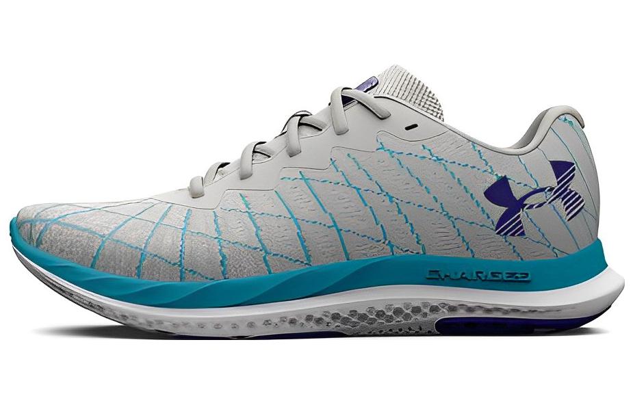 Under Armour Charged Breeze 2 'Grey Mist Blue Surf' 3026142-101