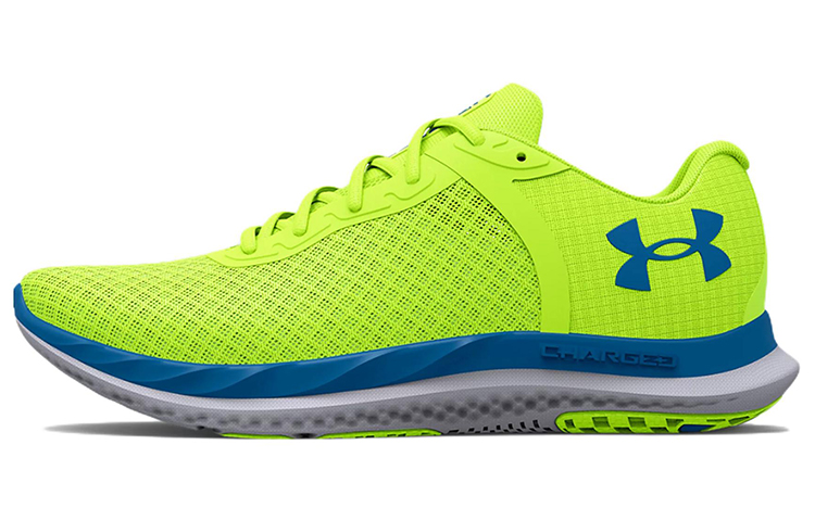 Under Armour Charged Breeze 'High-Vis Yellow Cruise Blue' 3025129-300