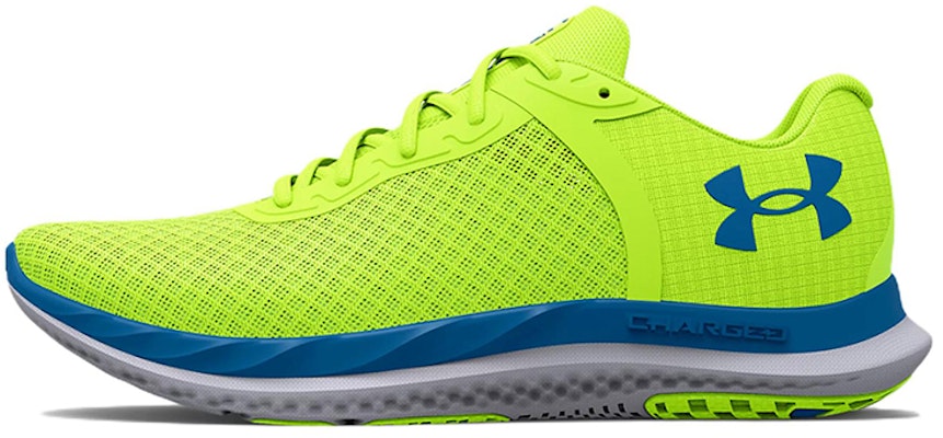 Under Armour Charged Breeze 'High-Vis Yellow Cruise Blue' 3025129-300 Buy Under Armour Charged Breeze 'High-Vis Yellow Cruise Blue' 3025129-300